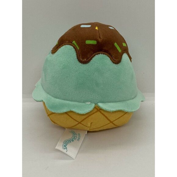 Kellytoy Squishmallow 5 Inch Easter Basket Plush | Maya the Mint Ice Cream - Picture 7 of 9